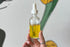 glass bottle of skin oil 