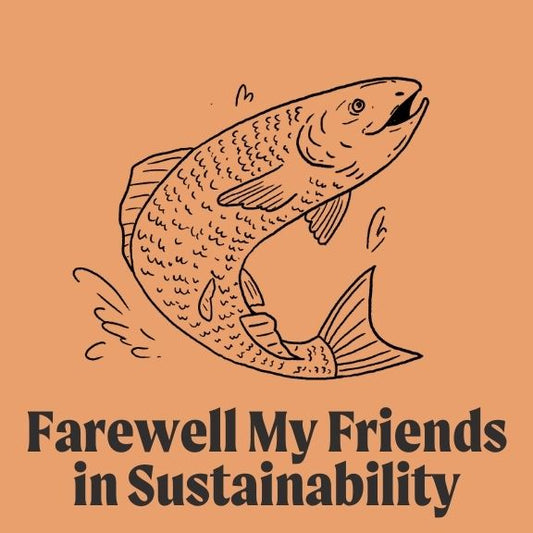Farewell My Friends in Sustainability