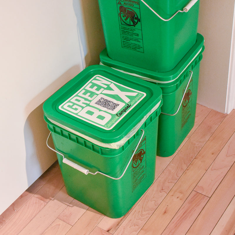 Green Box Compost Holiday Bucket