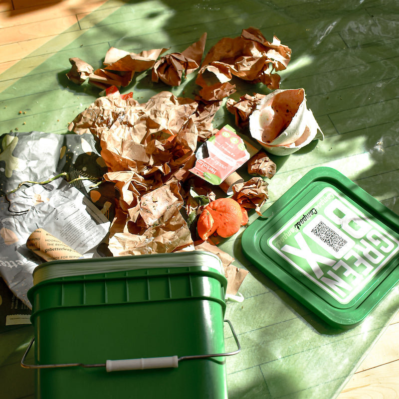 Green Box Compost Holiday Bucket