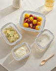 Rectangular Glass Containers