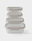 Rectangular Glass Containers