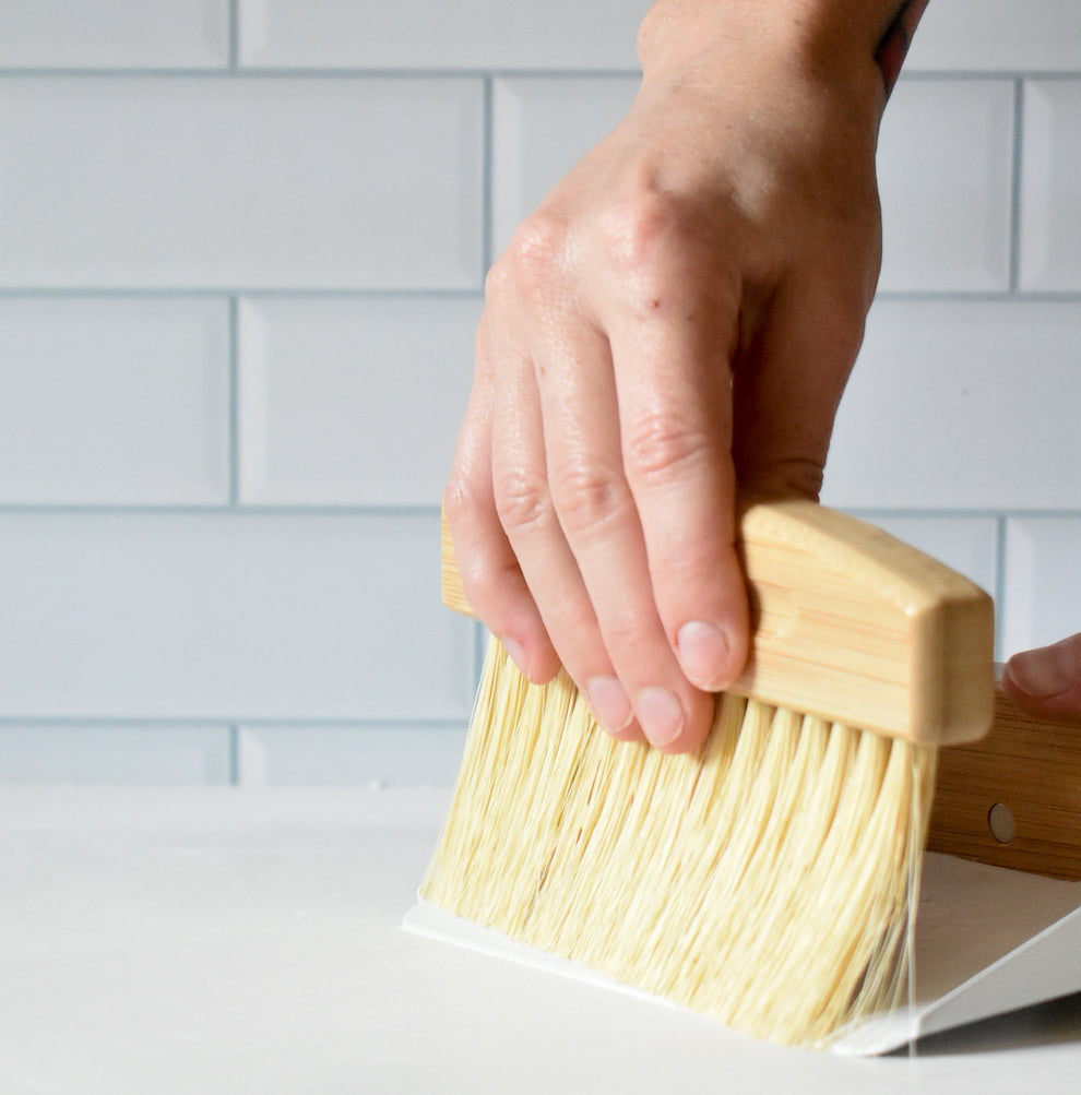 Bamboo Dust Pan &amp; Brush