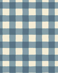 Blue and white plaid paperless towel pattern 