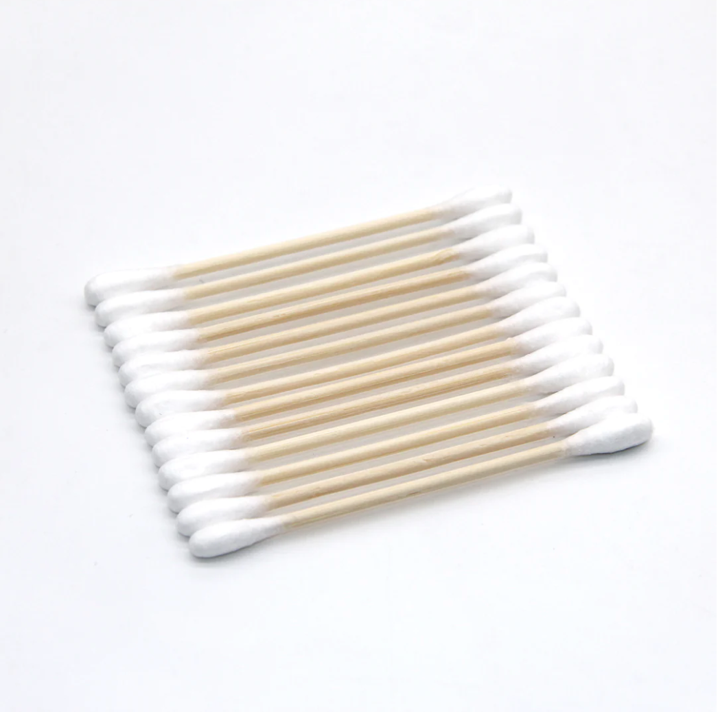 Wholesale Eco-friendly Disposable Bamboo Cotton Buds Makeup Remove
