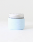 zero waste silicone sleeve for deodorant cream jar