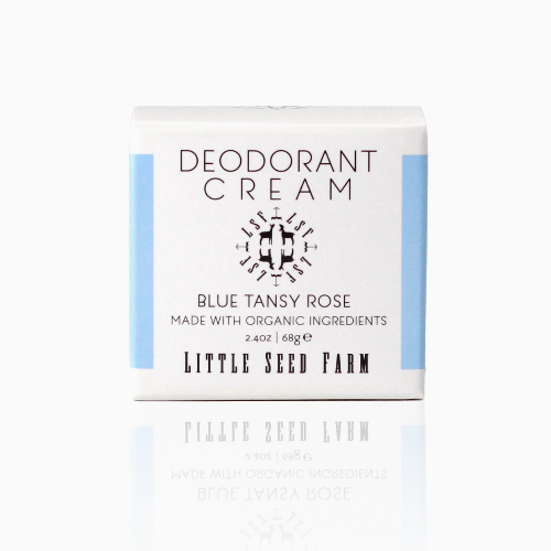 zero waste deodorant Blue Tansy Rose scent