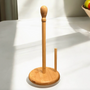 Bamboo Kitchen No Paper Towel Holder