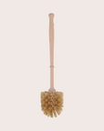 Natural Fiber toilet bowl brush with wood handle