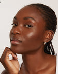 Dark skinned woman featuring Dark foundation