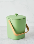 light green compost bin 