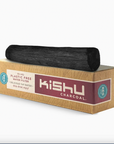 Kishu Charcoal water filter on a cardboard box with branding