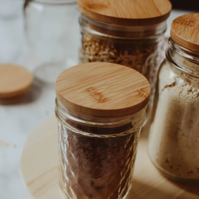 Bamboo Jar Lid