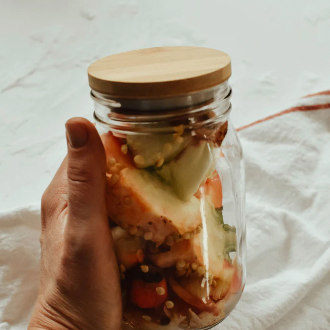 Bamboo Jar Lid