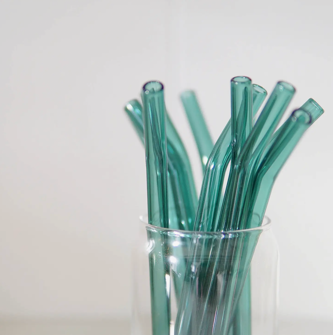 Simply Straws Straw Straight Classic 8in with Brush - Greenacres - Lawton - Delivered by Mercato