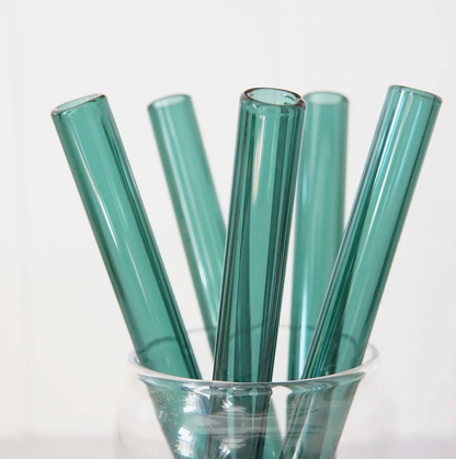 Sun GLASS STRAW Reusable Straws Glass Straws Eco Friendly Straws Sun Straws  Thin Straws Smoothie Straws Boba Straws 