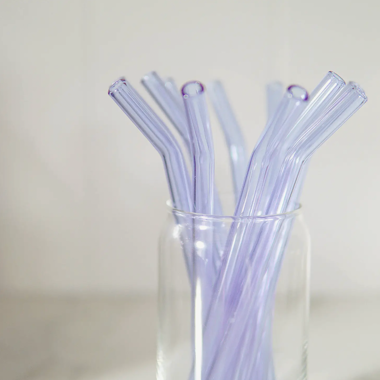 Glass Straws Clear 9 Inches X 10 Mm Drinking Straws Reusable
