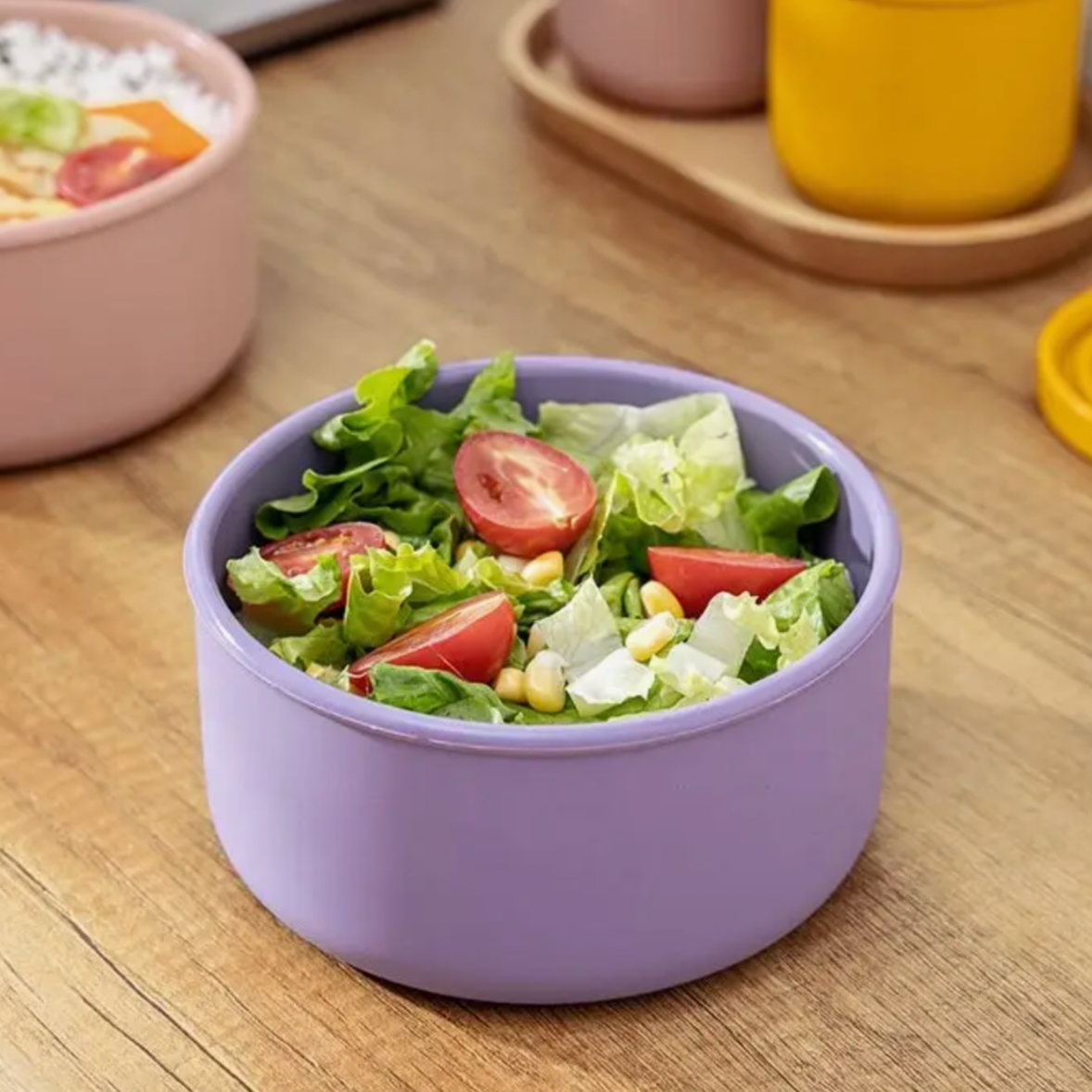  Silicone Lunch Bento Box, 52 Pack Bento Lunch Box